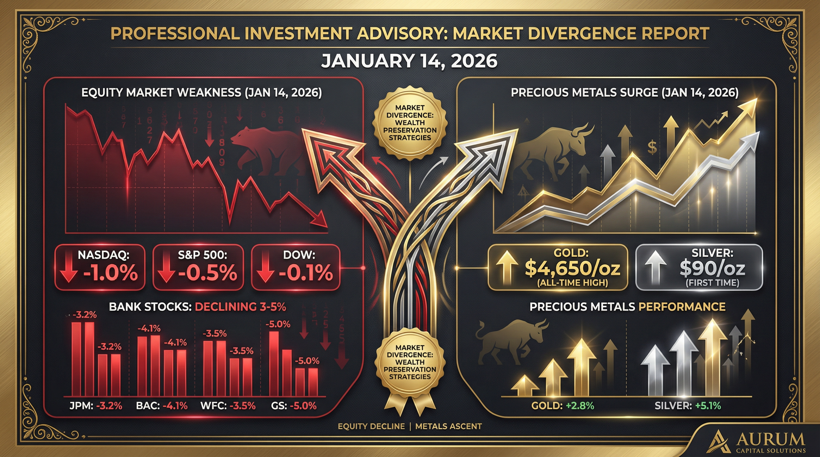 When Markets Diverge: Why Capital Preservation Trumps Speculation in 2026